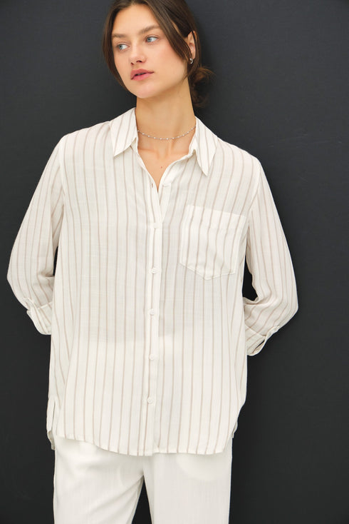 DUNE BUTTON TOP